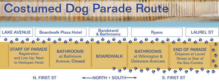 Dog Parade Route